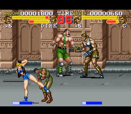 Final Fight Tough screenshot 2 for Super Famicom